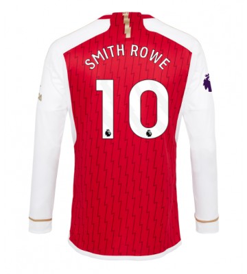 Arsenal Emile Smith Rowe #10 Replica Home Stadium Shirt 2023-24 Long Sleeve